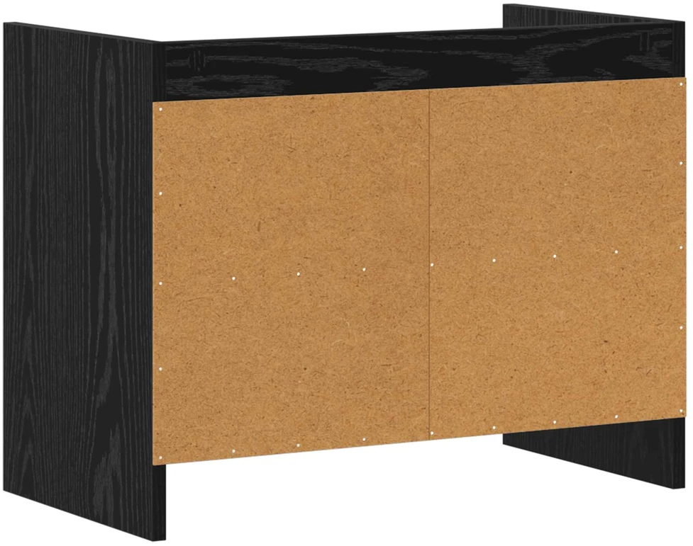 TV staliukas Televizoriaus spintelė 60 x 33 x 47 cm Juodojo ąžuolo