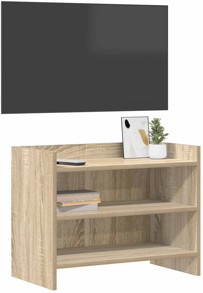 TV staliukas Televizoriaus spintelė 60 x 33 x 47 cm Sonoma ąžuolas