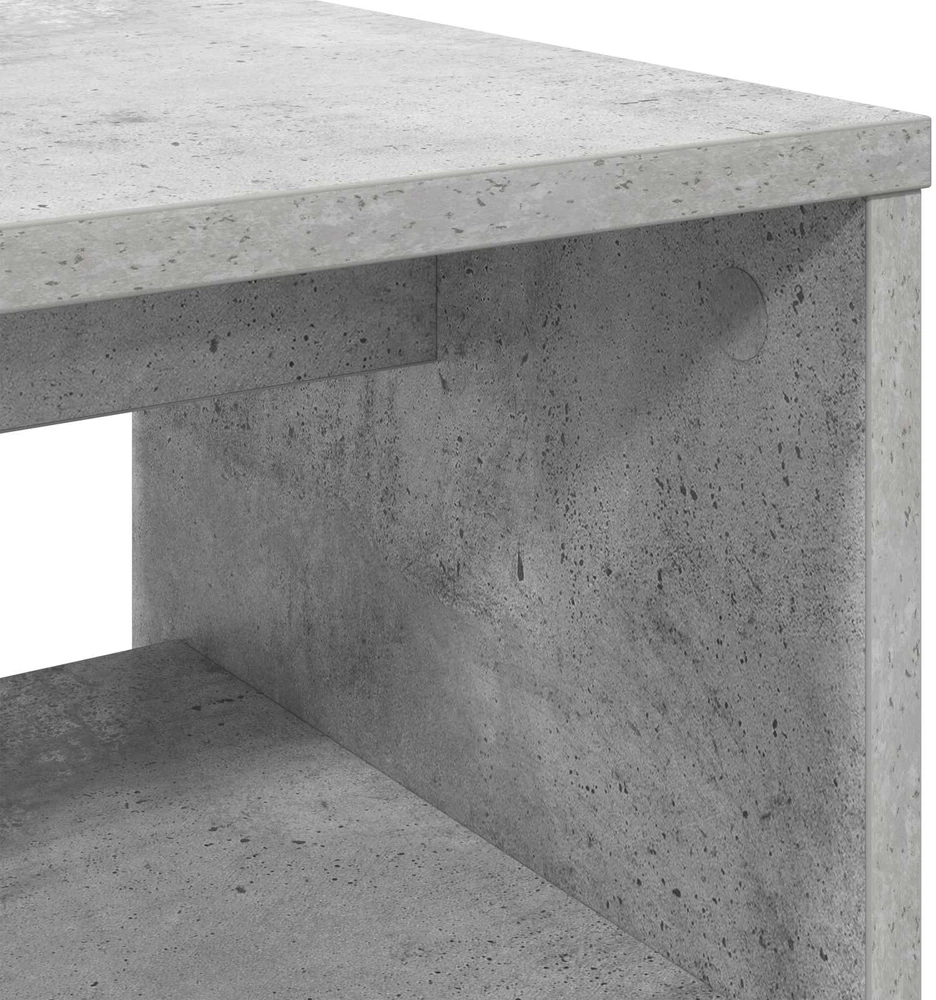 TV staliukas Televizoriaus spintelė 60 x 35 x 40 cm Betono pilka