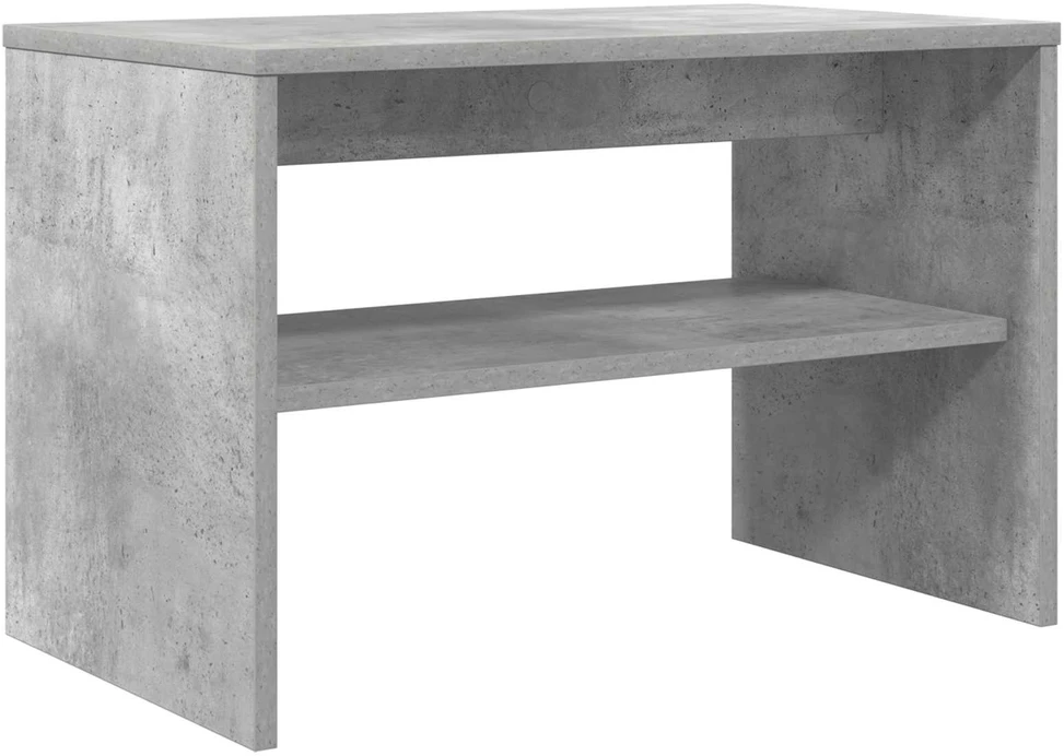TV staliukas Televizoriaus spintelė 60 x 35 x 40 cm Betono pilka