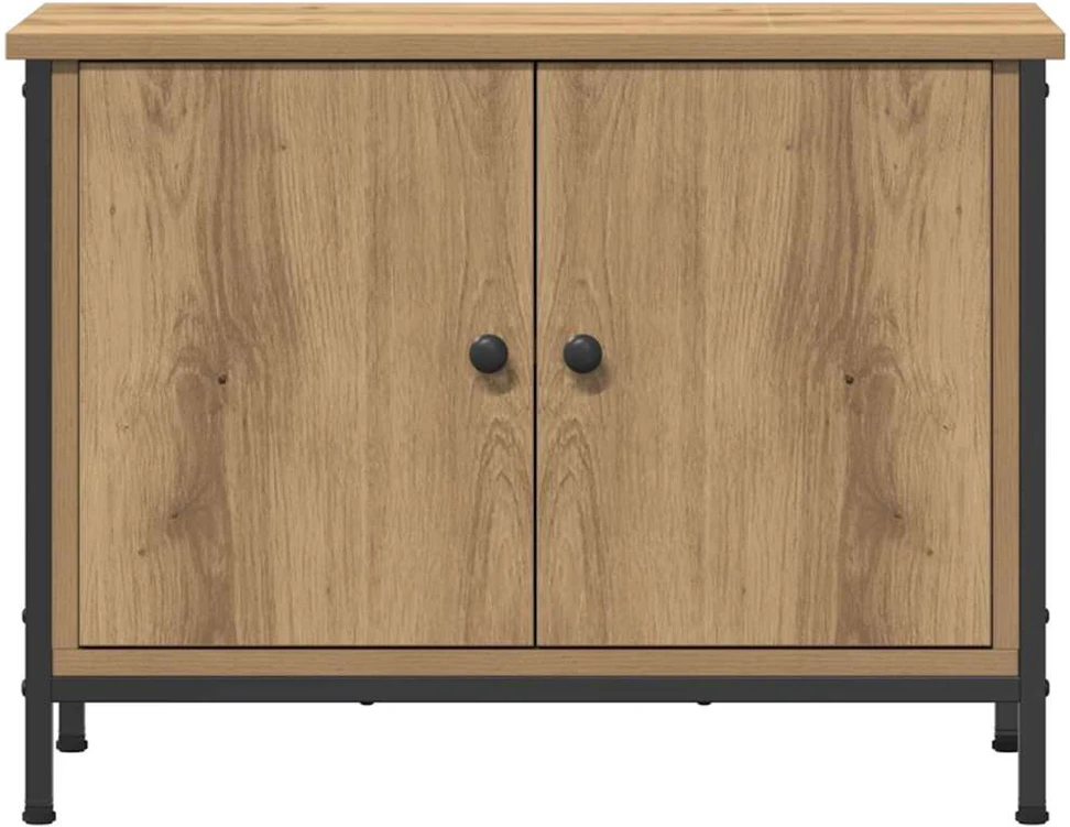 TV staliukas Televizoriaus spintelė 60 x 35 x 45 cm Amatininkų ąžuolas
