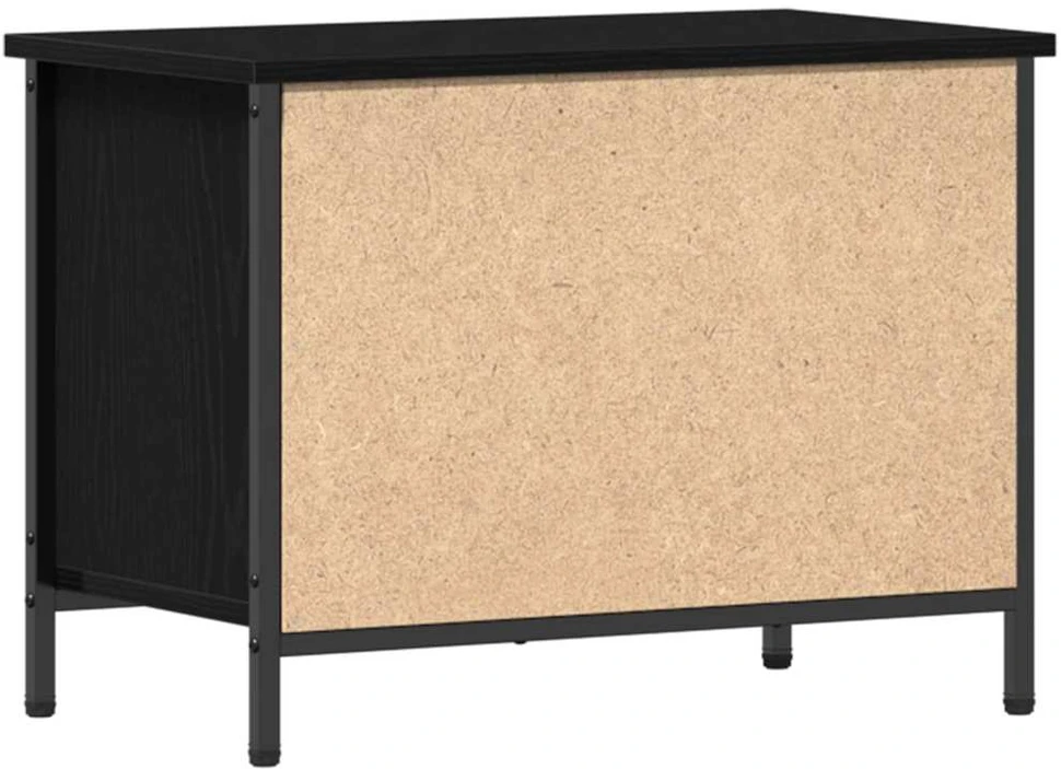 TV staliukas Televizoriaus spintelė 60 x 35 x 45 cm Juodas ąžuolas