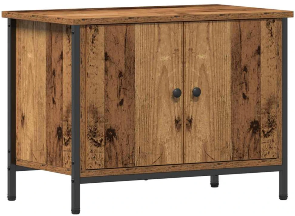 TV staliukas Televizoriaus spintelė 60 x 35 x 45 cm Senovinis medis