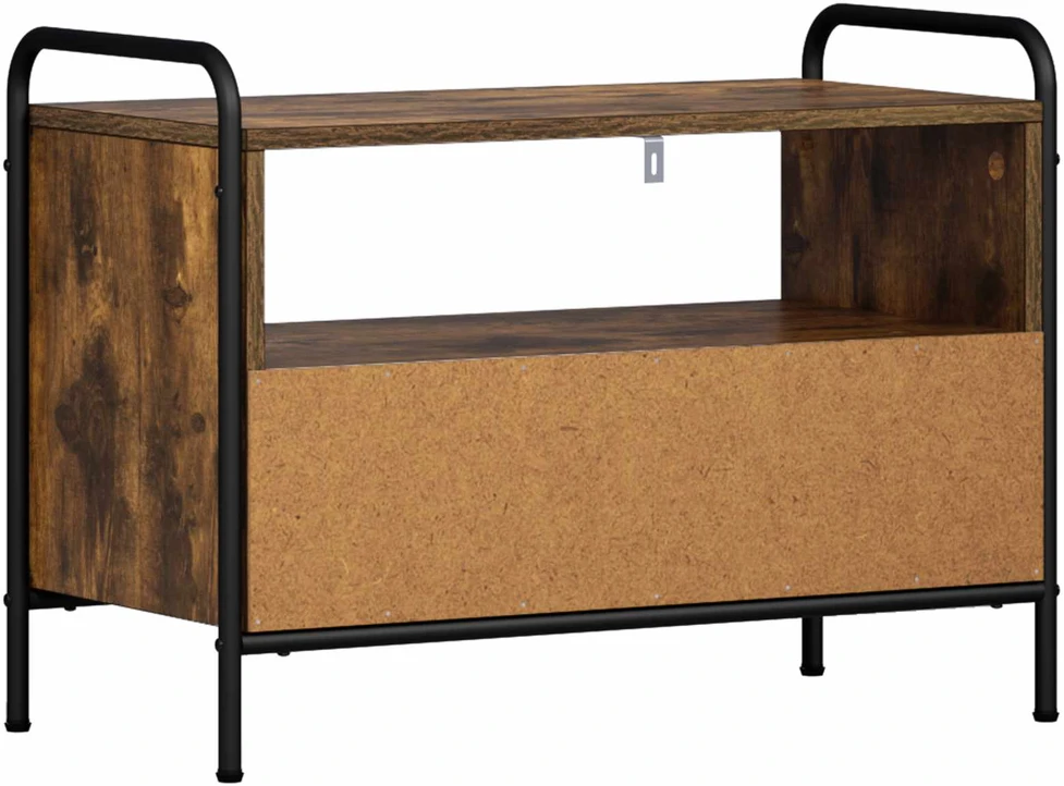 TV staliukas Televizoriaus spintelė 67,5 x 33 x 50 cm Dūminio ąžuolo