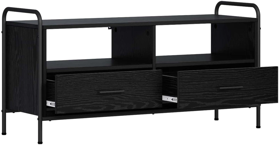 TV staliukas Televizoriaus spintelė 67,5 x 33 x 50 cm Juodojo ąžuolo