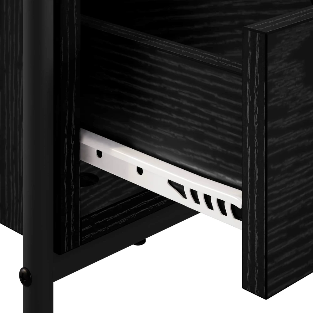 TV staliukas Televizoriaus spintelė 67,5 x 33 x 50 cm Juodojo ąžuolo