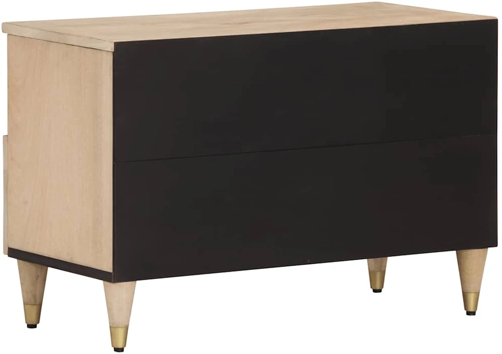 TV staliukas Televizoriaus spintelė, 70x33x46cm, mango medienos masyvas