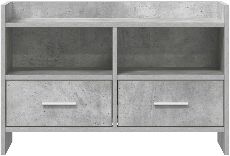 TV staliukas Televizoriaus spintelė 71,5 x 33 x 47 cm Betono pilka