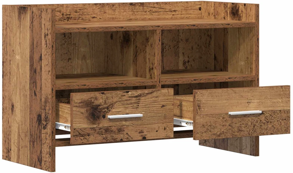 TV staliukas Televizoriaus spintelė 71,5 x 33 x 47 cm Sendintos medienos