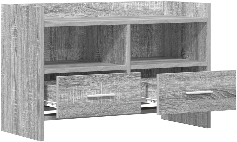 TV staliukas Televizoriaus spintelė 71,5 x 33 x 47 cm Pilka Sonoma