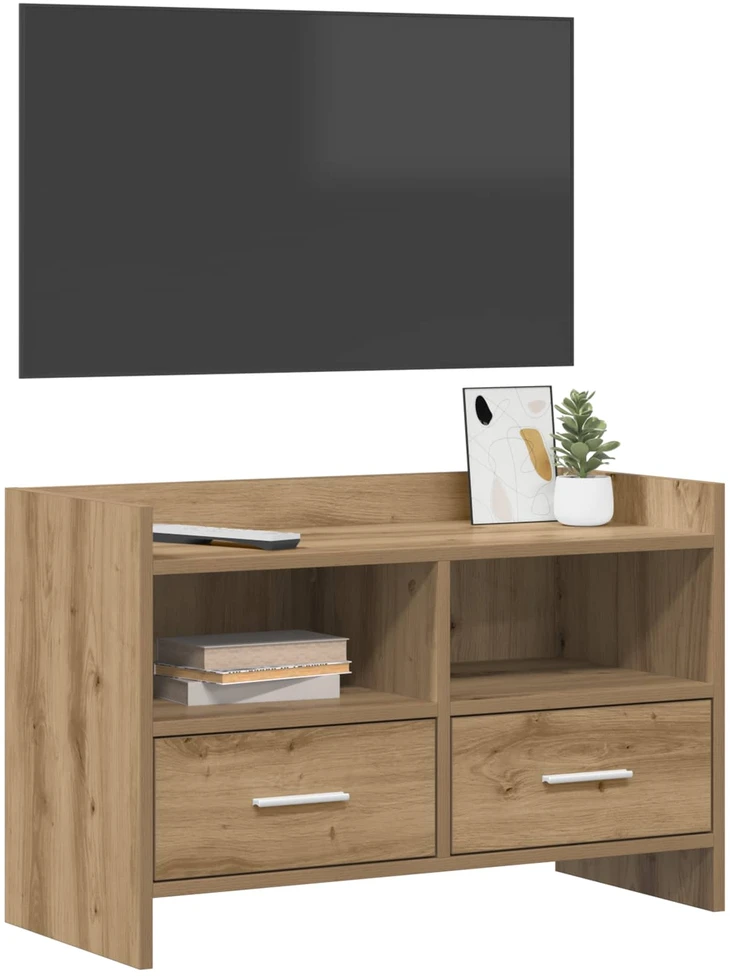 TV staliukas Televizoriaus spintelė 71,5 x 33 x 47 cm Artisano ąžuolo