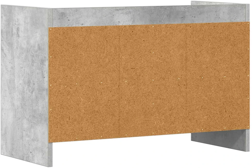 TV staliukas Televizoriaus spintelė 71,5 x 33 x 47 cm Betono pilka