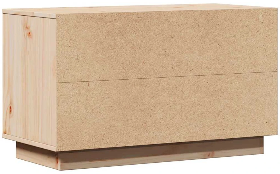 TV staliukas Televizoriaus spintelė, 74x35x44cm, pušies medienos masyvas