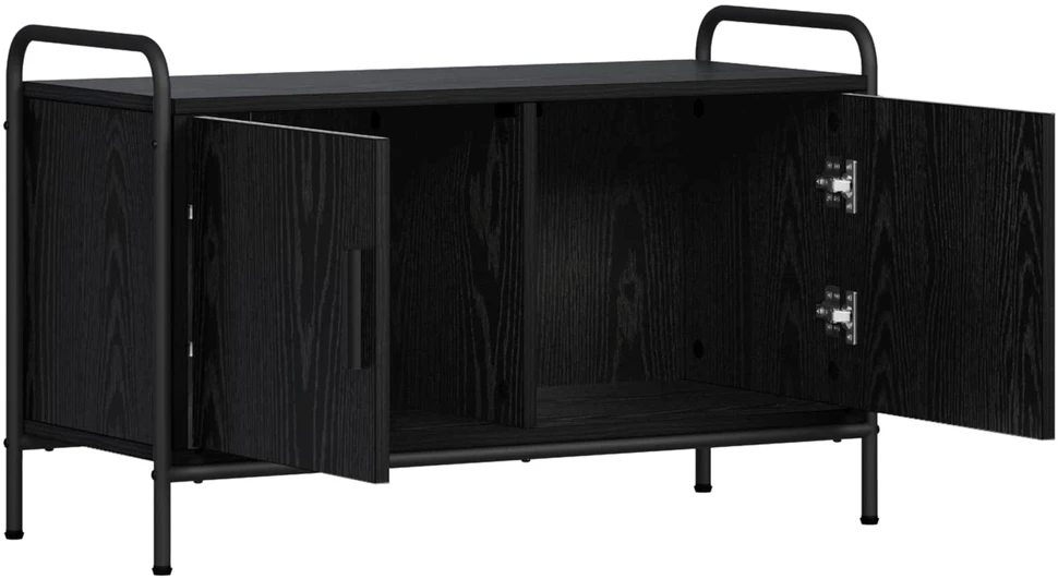TV staliukas Televizoriaus spintelė 79,5 x 33 x 50 cm Juodojo ąžuolo