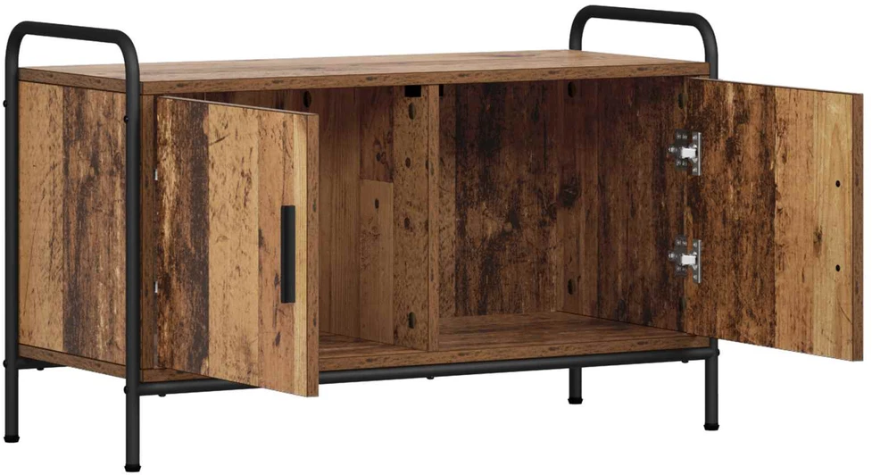TV staliukas Televizoriaus spintelė 79,5 x 33 x 50 cm Sendintos medienos
