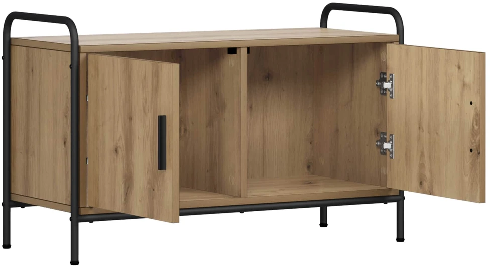 TV staliukas Televizoriaus spintelė 79,5 x 33 x 50 cm Artisano ąžuolo
