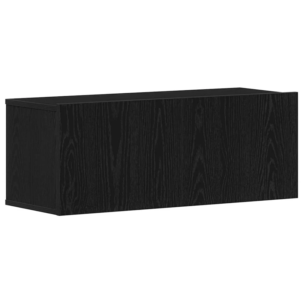 Televizoriaus spintelė 80 x 30 x 30 cm Juodas ąžuolas