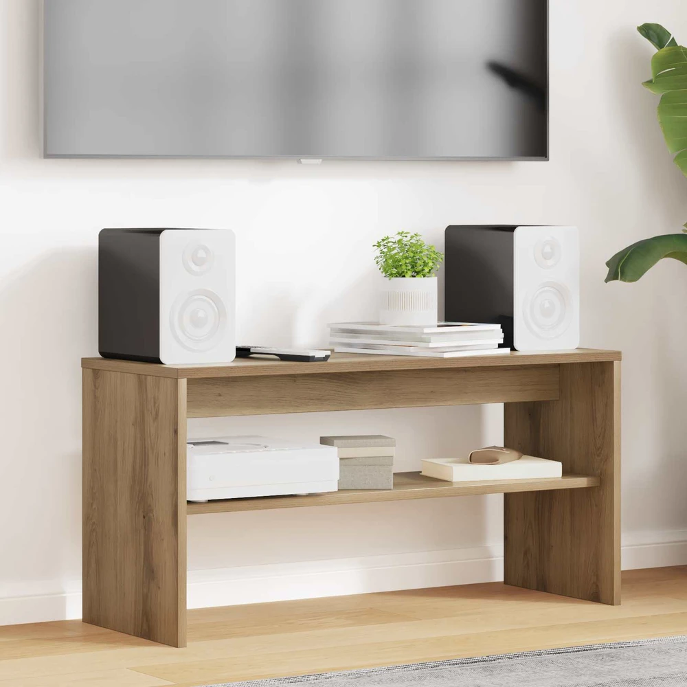 TV staliukas Televizoriaus spintelė 80 x 30 x 40 cm Amatininkų ąžuolas
