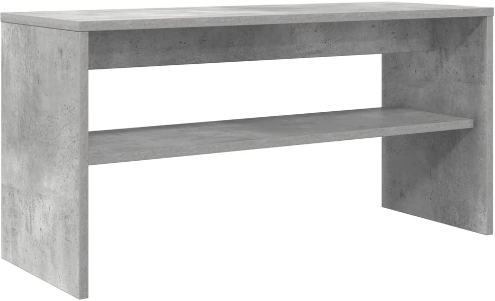 TV staliukas Televizoriaus spintelė 80 x 30 x 40 cm Betono pilka