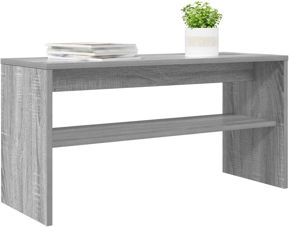 TV staliukas Televizoriaus spintelė 80 x 30 x 40 cm Pilkas Sonoma