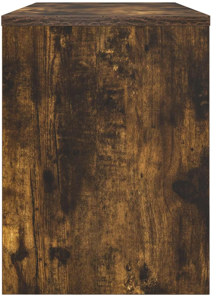 TV staliukas Televizoriaus spintelė 80 x 30 x 40 cm Rūkyta ąžuolas
