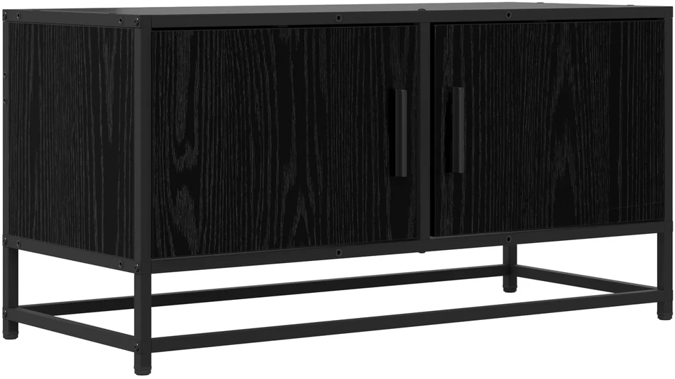 TV staliukas Televizoriaus spintelė 80 x 34,5 x 40 cm Juodojo ąžuolo