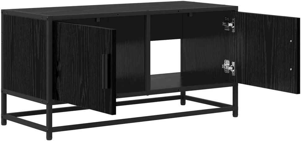 TV staliukas Televizoriaus spintelė 80 x 34,5 x 40 cm Juodojo ąžuolo
