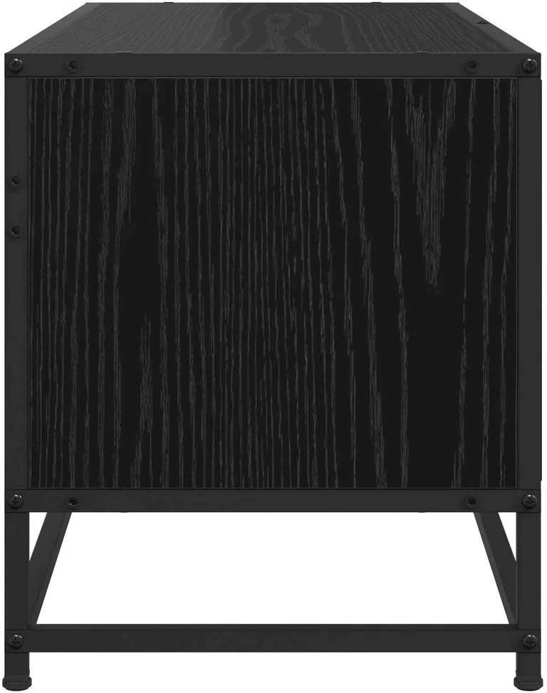 TV staliukas Televizoriaus spintelė 80 x 34,5 x 40 cm Juodojo ąžuolo