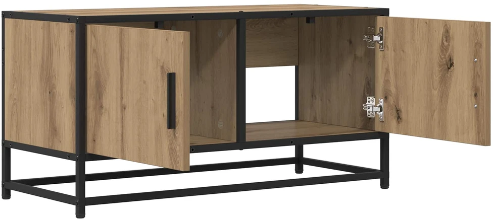 TV staliukas Televizoriaus spintelė 80 x 34,5 x 40 cm Artisano ąžuolo