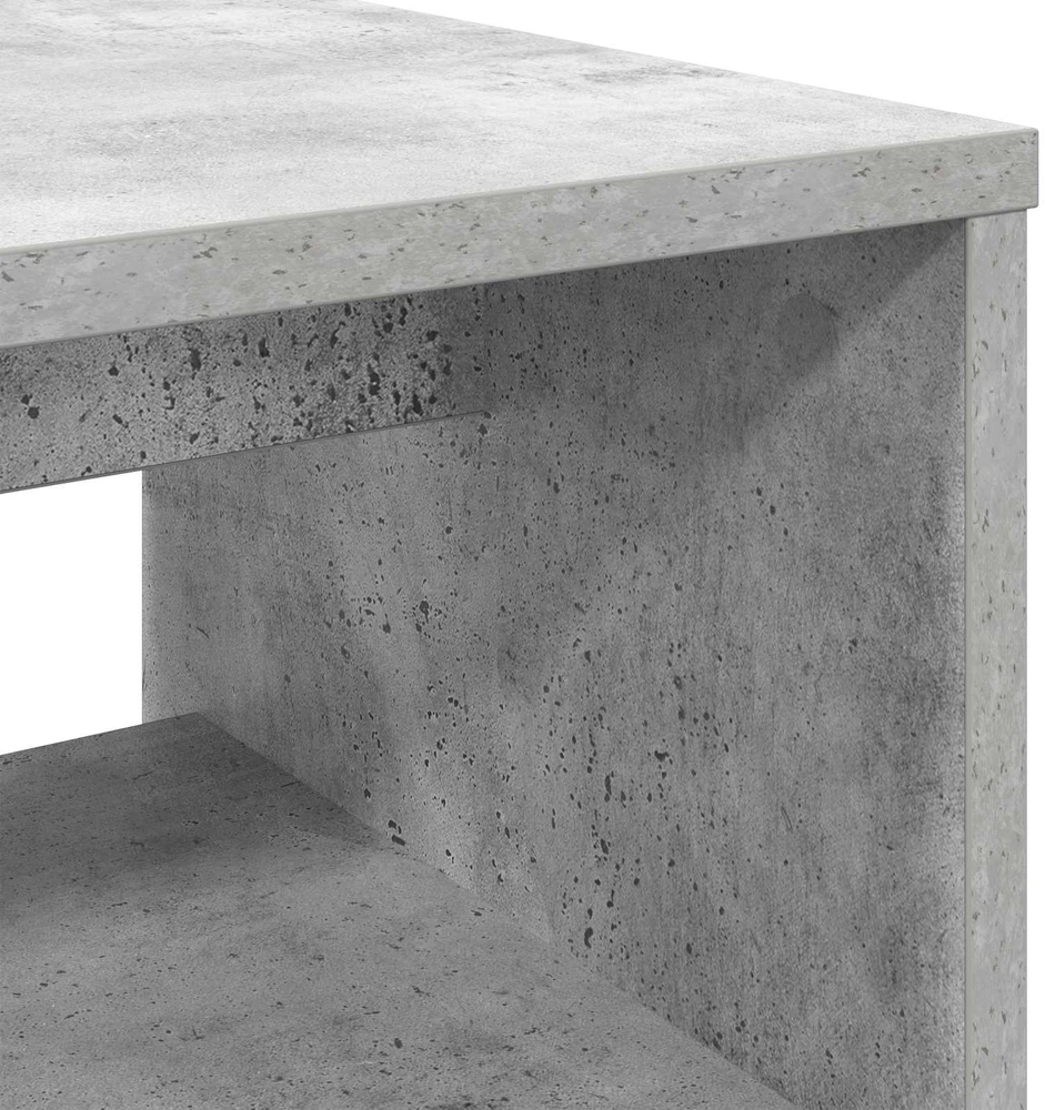 TV staliukas Televizoriaus spintelė 80 x 35 x 40 cm Betono pilka