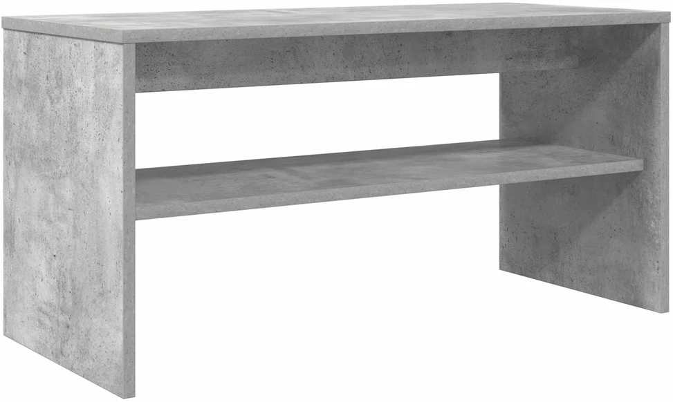TV staliukas Televizoriaus spintelė 80 x 35 x 40 cm Betono pilka