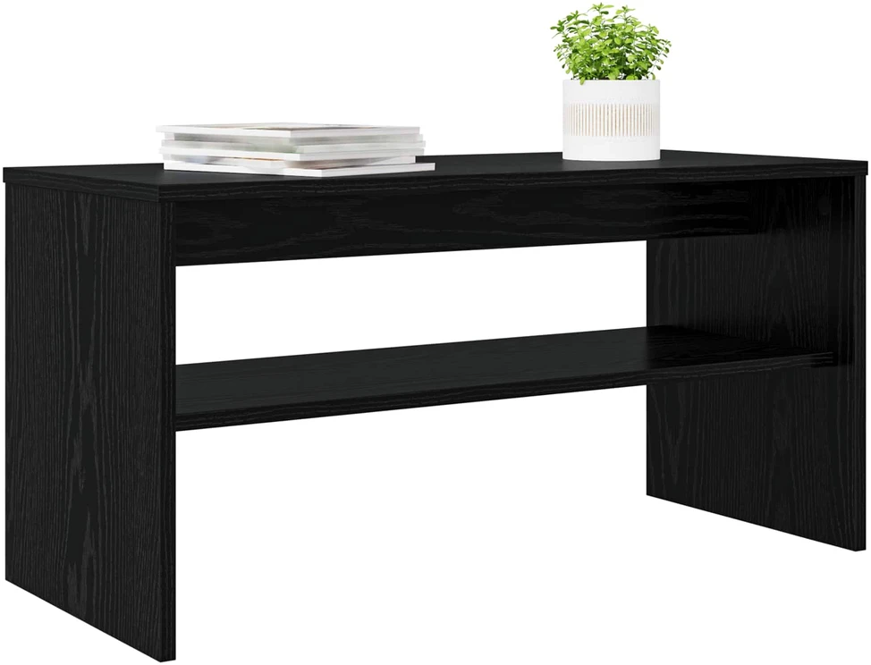TV staliukas Televizoriaus spintelė 80 x 35 x 40 cm Juodas ąžuolas