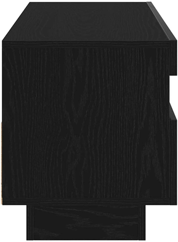 TV staliukas Televizoriaus spintelė 80 x 35 x 40 cm Juodas ąžuolas