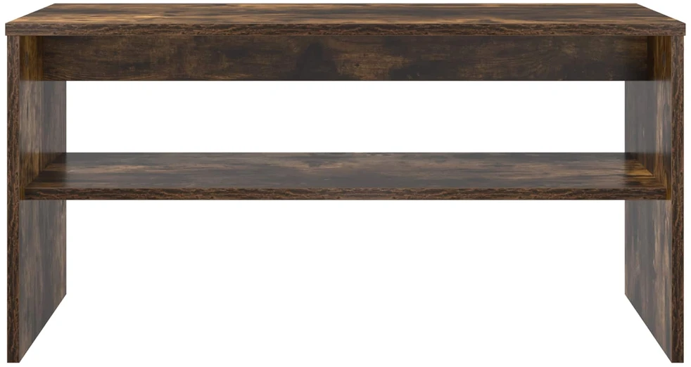 TV staliukas Televizoriaus spintelė 80 x 35 x 40 cm Rūkyta ąžuolas