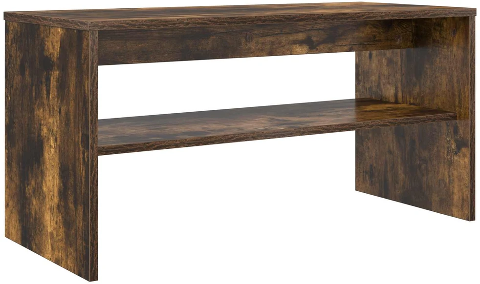 TV staliukas Televizoriaus spintelė 80 x 35 x 40 cm Rūkyta ąžuolas