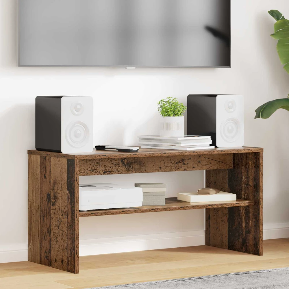 TV staliukas Televizoriaus spintelė 80 x 35 x 40 cm Senas medis