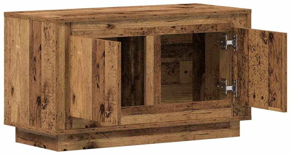 TV staliukas Televizoriaus spintelė 80 x 35 x 45 cm Sena mediena