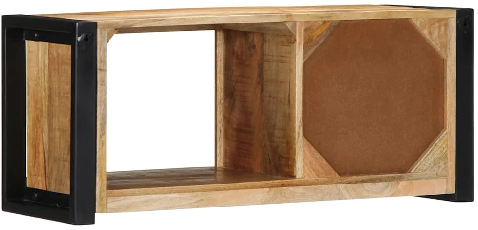 TV staliukas televizoriaus spintelė 80x30x35 cm Masyvus Rough Wood Mango