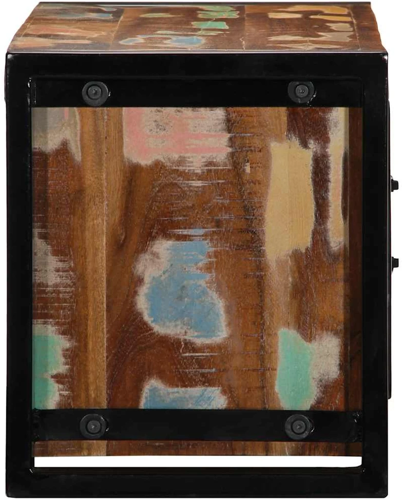 TV staliukas televizoriaus spintelė 80x30x35 cm Regeneruota medžio masyva