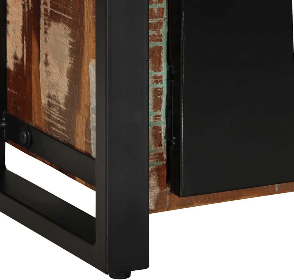 TV staliukas televizoriaus spintelė 80x30x40 cm Regeneruota medžio masyva