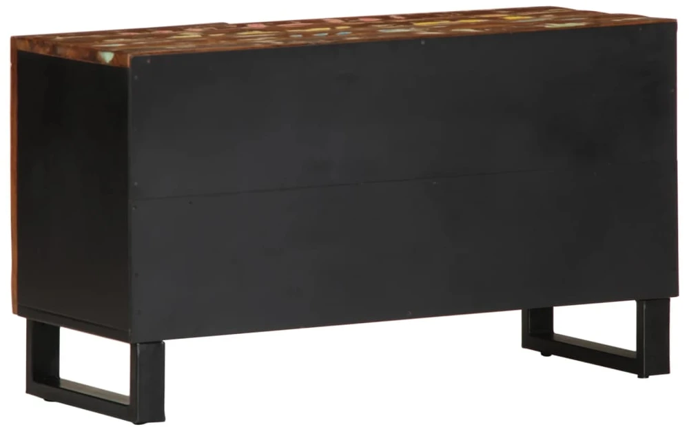 TV staliukas Televizoriaus spintelė, 80x33x46cm, perdirbta/apdirbta mediena