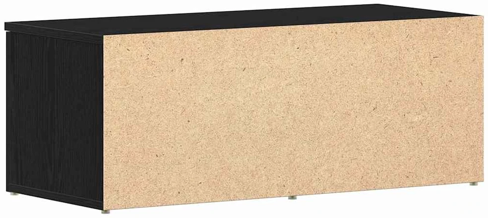 TV staliukas Televizoriaus spintelė 80x34x30 cm Juodas ąžuolas