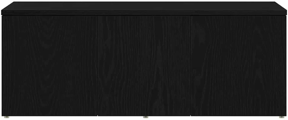TV staliukas Televizoriaus spintelė 80x34x30 cm Juodas ąžuolas