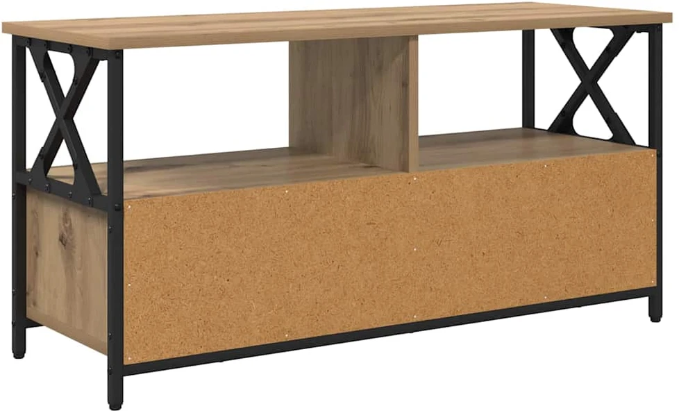 TV staliukas Televizoriaus spintelė 90 x 33 x 45 cm Amatininkų ąžuolas