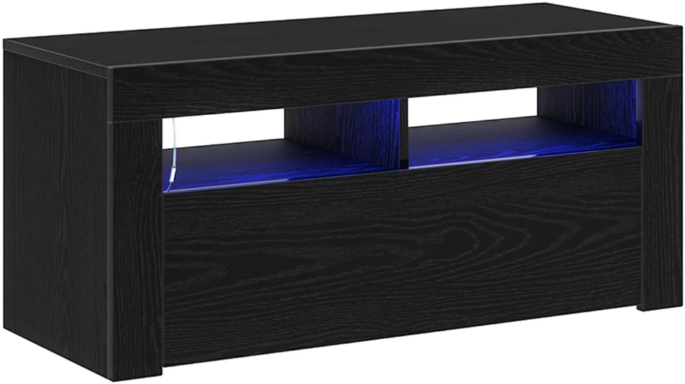 TV staliukas Televizoriaus spintelė 90 x 35 x 40 cm Juodas ąžuolas