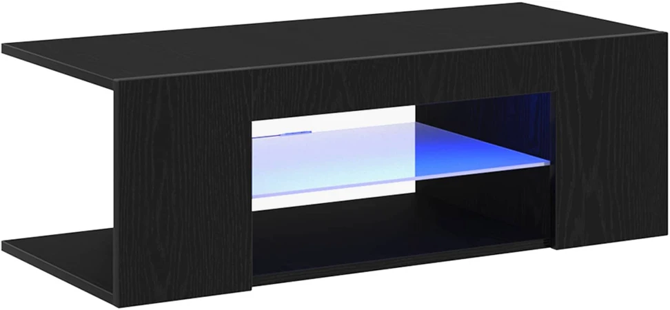 TV staliukas Televizoriaus spintelė 90 x 39 x 30 cm Juodas ąžuolas