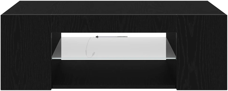 TV staliukas Televizoriaus spintelė 90 x 39 x 30 cm Juodas ąžuolas