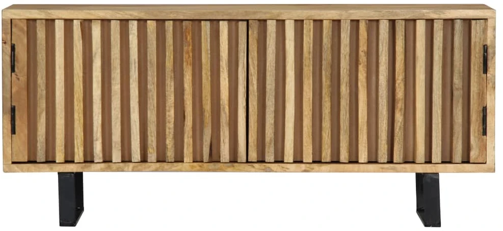 TV staliukas Televizoriaus spintelė, 90x30x40cm, mango medienos masyvas