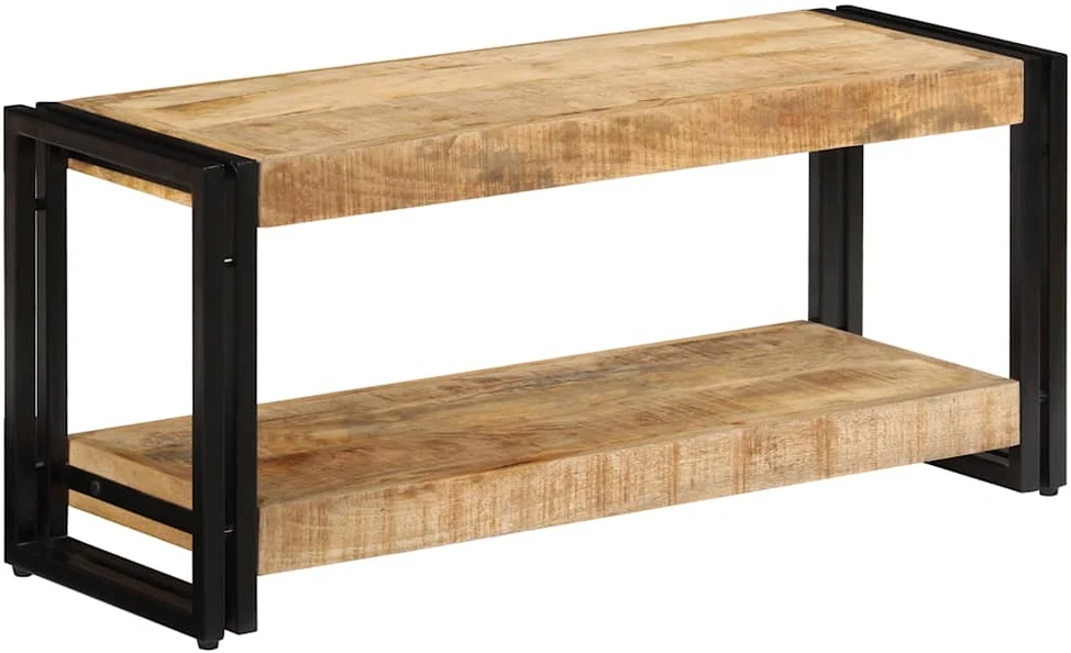 TV staliukas Televizoriaus spintelė, 90x30x40cm, mango medienos masyvas