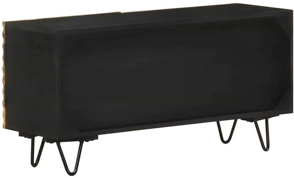 TV staliukas Televizoriaus spintelė, 90x30x45cm, mango medienos masyvas